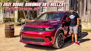 2021 Dodge Durango SRT Hellcat "Most Powerful SUV" First Test Drive Review