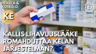 Kallis ylipainolääke romahduttaa järjestelmän? | Heikelä & Koskelo 23 minuuttia | 860