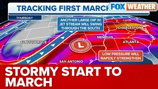 Severe Outbreak, Heavy Snow Possible in Eastern US as March Begins