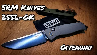SRM 255L-GK EDC Knife Giveaway Taschenmesser für den Alltag Every Day Carry