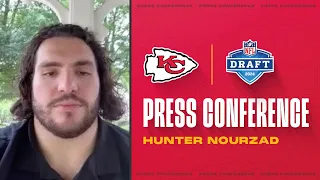 Hunter Nourzad Introduction Press Conference | 2024 NFL Draft