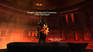 Casanova crafting Sulfuras, Hand of Ragnaros