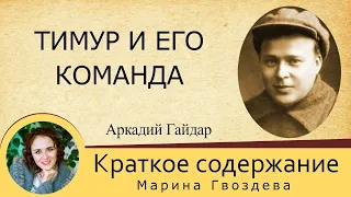 Краткое содержание Тимур и его команда. Гайдар А. П. Пересказ повести за 4 минуты