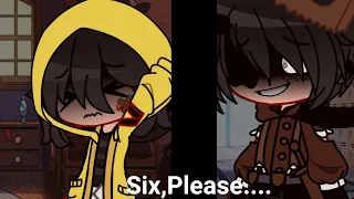 Six,Please Open The Door....(Veronica Open the Door!)-(Little Nightmares 2)-(Gacha Club)