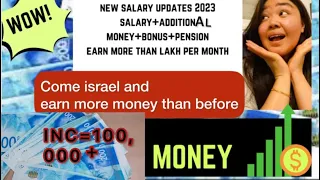 🇮🇱 Israel Salary,bonus and pension of caregivers||Earn more than before||#israelvlog