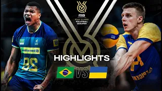 🇧🇷 BRA vs. 🇺🇦 UKR - Highlights | Men's OQT 2023