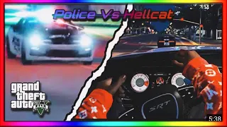 HighSpeed Chase With The Police In My 1100HP Dodge Demon! | GTA 5 RP