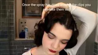 Snow White Hair and Makeup tutorial FOR LONG HAIR!!!!