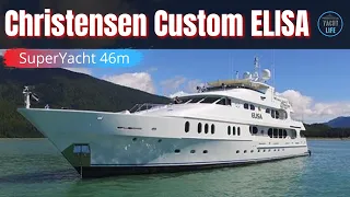 Inside the US$ 16.4 million 2003 Christensen Custom ELISA SuperYacht | Truly a joy to be aboard