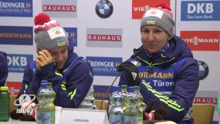 #Hochfilzen2017: Women's Relay Press Conference