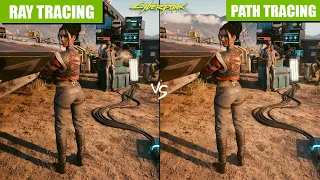 Cyberpunk 2077 Psycho Ray Tracing VS Path Tracing DLSS 4K | RTX 4090 | i9 13900K 6GHz