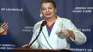 Double Hand Transplant Recipient Progress Update at Jewish Hospital Part 1 of 3