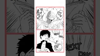 When #Uta tried to attack #Luffy as told by the fashion book. #(⁠ಠ⁠_⁠ಠ⁠)⁠━⁠☆ﾟ⁠.⁠*⁠･⁠｡ﾟ