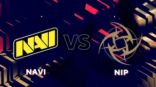 CS:GO :- NAVI vs NIP - BLAST Premier Spring Finals [ Mirage ] Map 1