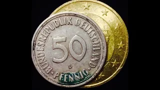 50 Pfennig Coin Of Germany 1950-2001