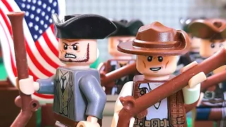 Lego American Revolution Battle stop motion (film)