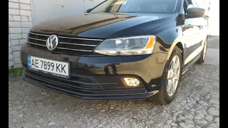 Установка и подключение противотуманных фар Volkswagen Jetta 6, (через реле и кнопку)