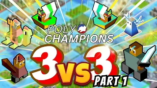 Forks to the Rescue 🔱 3 vs 3 competitive Polytopia gameplay