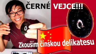 Černé vejce - čínská delikatesa