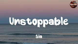 Sia - Unstoppable (Lyrics) - [MIX 2023] | Chip 'n Dale Lyrics