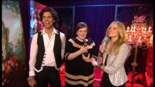 Fearne Cotton interviews Mika & Adele backstage | BRIT Awards 2008