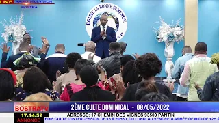 2ÈME CULTE DOMINICAL  -  08/05/2022