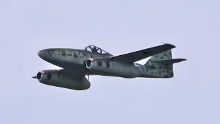 Messerschmitt Me 262 flight over Germany