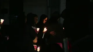 Detroit family holds vigil for mother killed, child badly burned
