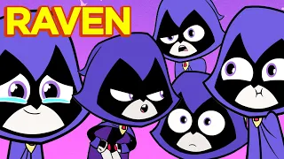 Teen Titans Go! En Español | Los mejores momentos de Raven | DC Kids