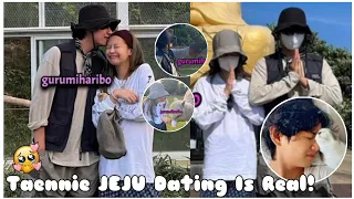 CONFIRMED! V and Jennie Jeju Dating is Real {taennie}
