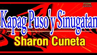 ♫ Kapag Puso'y Sinugatan - Sharon Cuneta ♫ KARAOKE VERSION ♫