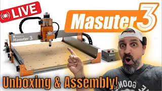 Live Assembly of the NEWEST FoxAlien Masuter 3 CNC Machine!