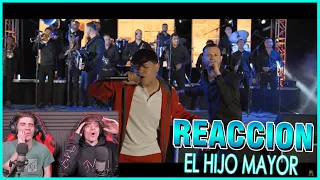 [REACCION] Junior H con Banda - El Hijo Mayor [En Vivo]