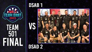 DSAB 1 vs DSAB 2 | Masters Team 501 Final | NDA Team Dart