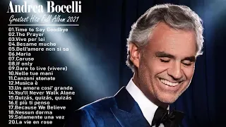 Andrea Bocelli Greatest Hits   Andrea Bocelli Né Songs Playlist 2021