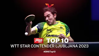Top 10 Points from WTT Star Contender Ljubljana 2023 | Presented by DHS