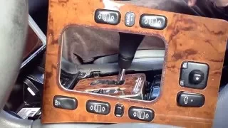 W210 MERCEDES BENZ E320 SHIFTER REMOVAL AND INSTALLATION