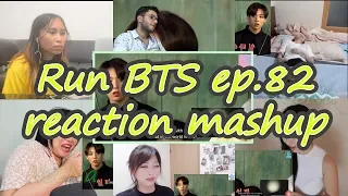 [BTS] Run BTS 달려라 방탄 ep.82｜reaction mashup