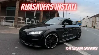 Unboxing & Installing RimSavers Rim Protectors: Audi TT Mk3