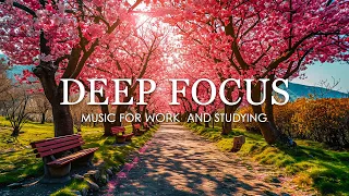 Deep Focus Music To Improve Concentration - 12 Hours of Ambient Study Music to Concentrate #666