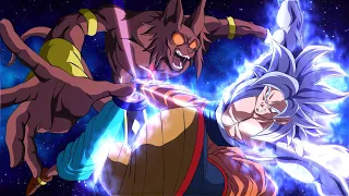 OLD Goku Easily Defeats Beerus' Final Form, Goku Transforms | Dragon Ball Shinken