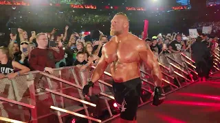 Brock Lesnar Summerslam Entrance #wwe #summerslam #brocklesnar #wrestling #fordfield #detroit