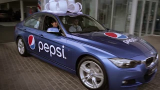 Вручение второй BMW 3 от Pepsi Kazakhstan