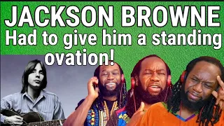 He blew me away! JACKSON BROWNE - The load out stay REACTION - First time hearing