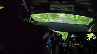 Rallye Haßberg 2023 Onboard Wallner/Konrad  Ford Fiesta Rally4