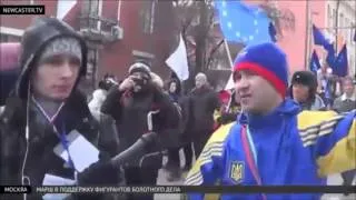 Москва поддержала Євромайдан. Акция в поддержку Майдана, 2 февраля 2014