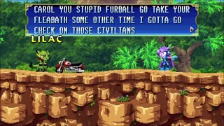 Freedom Planet Meme: Smile, Sweet, Sister, CAROL YOU STUPID FURBALL!!!