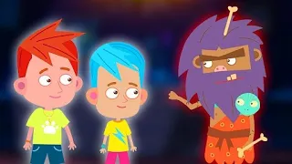 Rana And Riv | Curing Stinky Feet With Skin Of Snake Woman 😱🐍 | Kids Animation | HooplaKidz Toons