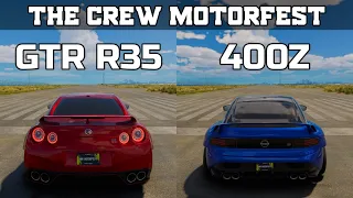 The Crew Motorfest - Nissan GTR R35 vs Nissan Z - Drag Race