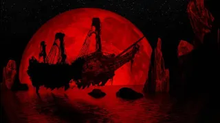 Haunted Ghost Pirate Ship With Thunderstorm In Background | Ghost Sounds | Black Screen